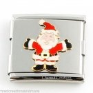 Santa Claus Saint Nicholas Christmas Holiday18mm Mega Link For 9mm Italian Charm