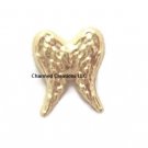 Gold Tone Angel Wings Religious Floating Charm For Glass Memory Locket Necklace
