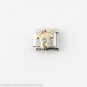 December Boy Kid Son Blue Birthstone Birthday 9mm Italian Charm Stainless Link