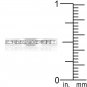 April Birthstone Eternity Ring Stackable 3mm Band Made With Swarovski Stones