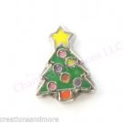 10pc Lot Christmas Tree Holiday Floating Charm For Glass Custom Memory Lockets