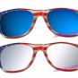 Patriot Pride USA Flag Mirrored Sunglasses 4th Of July Independence Day Party