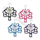 Scarf Tree Hanger Holds 15+ Scarves Ties Belts U Pick Blue Purple Black Or Pink