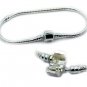 Faceted Glass Birthstone European Style Bead 4.5mm Opening Fits Major Brands