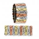 Tri-Tone Stretch Bracelet Language of Love Written In 11 Different Languages