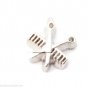 10pc Hair Stylist Comb Scissors Floating Charm For Glass Memory Locket Necklace