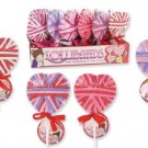 LOLLIBANDS Heart Shape Lollipop Elastic Ponytail Hair Bands Ties Accessories