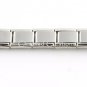 9mm Italian Charm Key Chain Red Heart Dangle Love Stainless Steel Modular Links