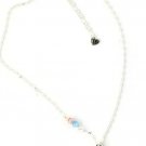 American Eagle Outfitters Live Ur Your Life Butterfly And Bead Necklace