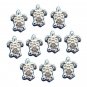 10pc Lot Silver Tone Sea Turtle Ocean Floating Charm For Glass Memory Lockets