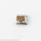 November Heart Love Birthstone Birthday 9mm Italian Charm Stainless Steel Link