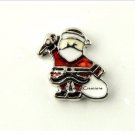 Santa Claus Carrying Presents Christmas Holiday Floating Charm For Lockets
