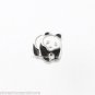 Black & White Panda Bear Zoo Floating Charm For Glass Memory Locket Necklace