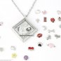 Nurse Hat Medical Cross Symbol Doctor RN Floating Charm For Glass Memory Lockets