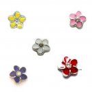 5pc Assorted Colors or 10pc Lot Daisy Flower Plumeria For Floating Charm Lockets