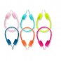 Pop Tune Foldable Headphones Adjustable Headband Mic Connects To Your Smartphone