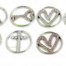 Window Plates For 30mm Floating Charm Memory Lockets Key Heart Cross Tree Love