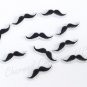 10pc Floating Charm Lot Mustache Bon Jour For Glass Memory Locket Necklace