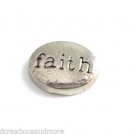 Faith Religious Floating Charm For Our Glass Memory Locket Necklaces & Bracelets