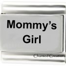 Mommy's Girl 9mm Italian Charm Stainless Steel Modular Link Daughter Kids Family