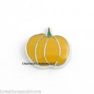 Halloween Pumpkin Floating Charm Silver For Glass Memory Lockets