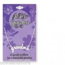 12pc Wholesale Lot Just For Grandma Pendant Necklace Layered Sterling Silver