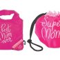 Best Mom Ever Reusable Foldable Tote Rolls Up To Fit In Purse Mother's Day Gift
