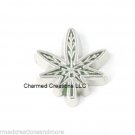 Pot Leaf Marijuana Hemp Floating Charm For Glass Memory Locket