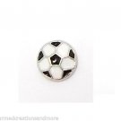 Soccer Ball Football Sports Theme Floating Charm For Our Glass Memory Lockets