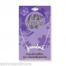 Just For Grandma Pendant Necklace Layered Sterling Silver Name Plate