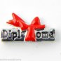 Diploma Graduation Graduate School Floating Charm For Glass Memory Locket
