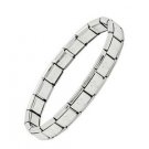 Religious Cross Shiny 9mm Italian Charm Stainless Steel Starter Bracelet