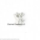 Silver Tone Buck Elk Deer Head Rack Floating Charm For Glass Memory Locket