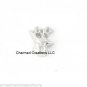 Silver Tone Buck Elk Deer Head Rack Floating Charm For Glass Memory Locket