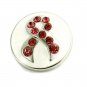 Interchangeable Button Snap Jewelry Pink Ribbon Breast Cancer Awareness 18mm 194