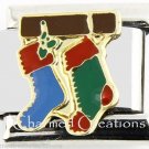 Christmas Stockings Holiday Santa Claus 9mm Italian Charm Stainless Modular Link