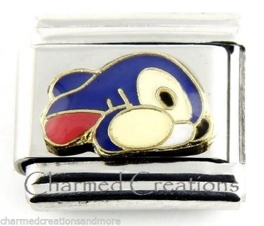 Cartoon Bunny Rabbit Animal 9mm Italian Charm Stainless Steel Modular Link