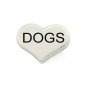 Silver Love Heart Dogs Floating Charm For Our Glass Memory Locket Necklaces