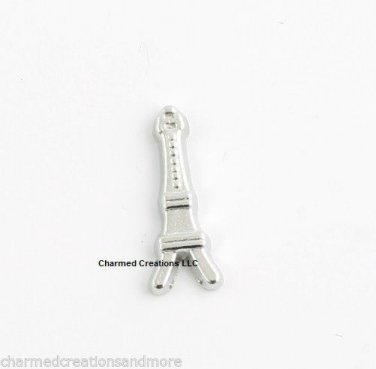 Eiffel Tower Paris France Floating Charm For Glass Memory Locket Necklace
