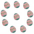 10pc Lot Pink And Blue Easter Egg Floating Charm For Memory Locket Necklaces