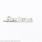 Silver Tone Believe Script Floating Charm For Custom Memory Glass Lockets