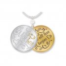 2 Tone Cut Out Mother Where All Love Begins Circle Disk Boxed Mother's Day Gift
