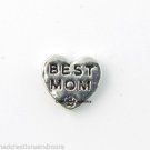 Best Mom Mother Mother's Day Family Kids Floating Charm For Glass Memory Locket