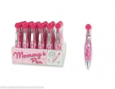 Pink Mom Personalized Ballpoint Writing Pen Great Gift Idea Black Ink