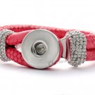Interchangeable Button Snap Charm Bracelet Reptile Texture 18mm BR29-7