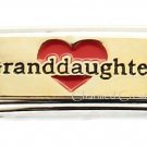 Granddaughter Red Heart Super Link For 9mm Italian Charm Bracelets Modular Link