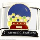 9mm Italian Charm Stainless Steel Modular Link Gumball Machine Colorful Gum Ball