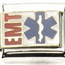 9mm Italian Charm EMT Emergency Medical Technician Caduceus Doctor Nurse ER DR