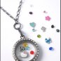 10pc Light Purple Lavander Awareness Ribbon For Floating Charm Locket
