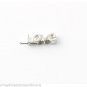 10pc Lot LOVE Script Silver Tone Floating Charm For Glass Memory Locket Necklace